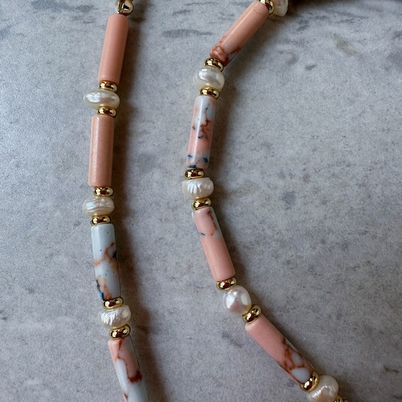 Chocker necklace 14k gold plated beads - Picture 6 of 6